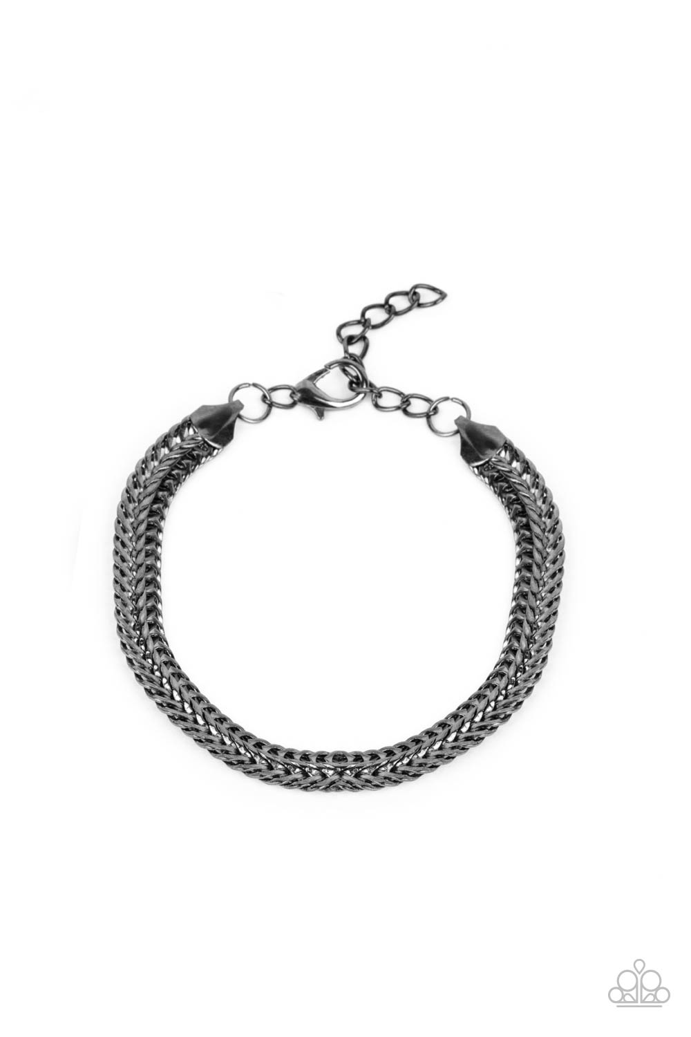 Paparazzi Extraordinary Edge Black Bracelet