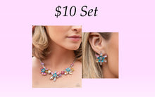 Load image into Gallery viewer, Paparazzi Hamptons Haute Necklace and Hamptons Habit Multi Earrings
