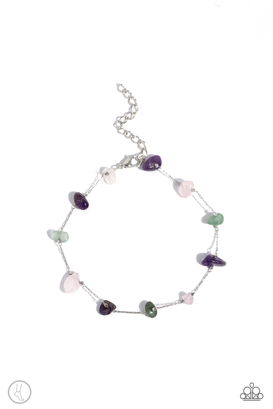 Paparazzi Gemstone Grace Green Anklet