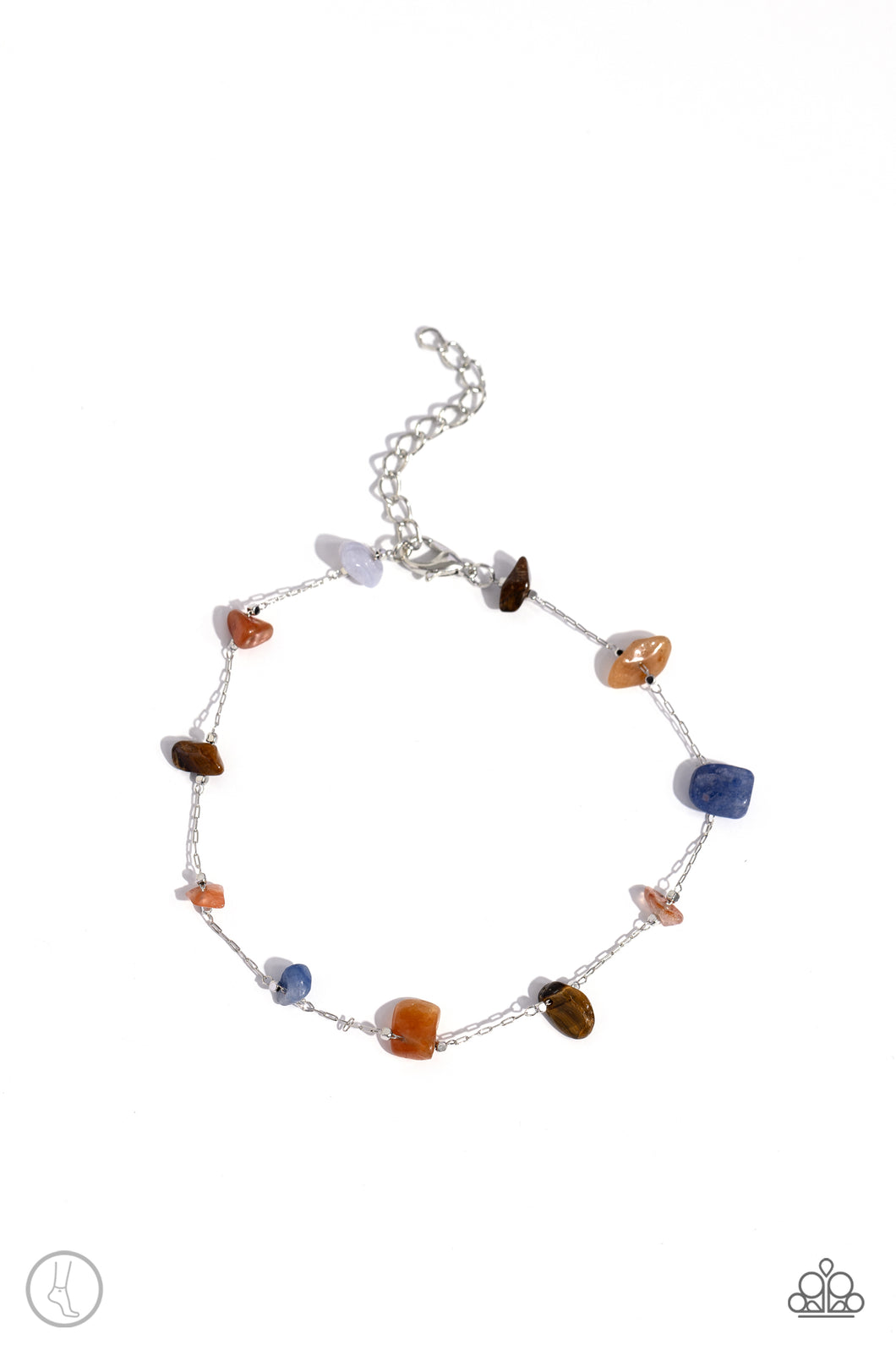 Paparazzi Gemstone Grace Multi Anklet