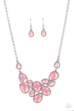 Load image into Gallery viewer, Paparazzi Keeps GLOWING and GLOWING Pink Necklace
