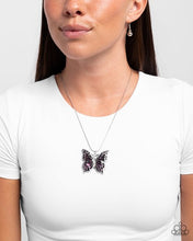 Load image into Gallery viewer, Paparazzi Magical Metamorphosis Purple Necklace
