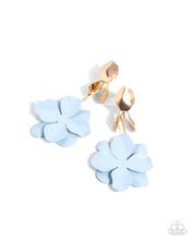 Load image into Gallery viewer, Paparazzi Malibu Moderato Blue Earrings
