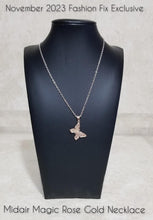 Load image into Gallery viewer, Paparazzi Midair Magic Rose Gold Necklace
