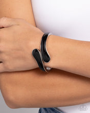 Load image into Gallery viewer, Paparazzi Painted Puzzle Black Bracelet
