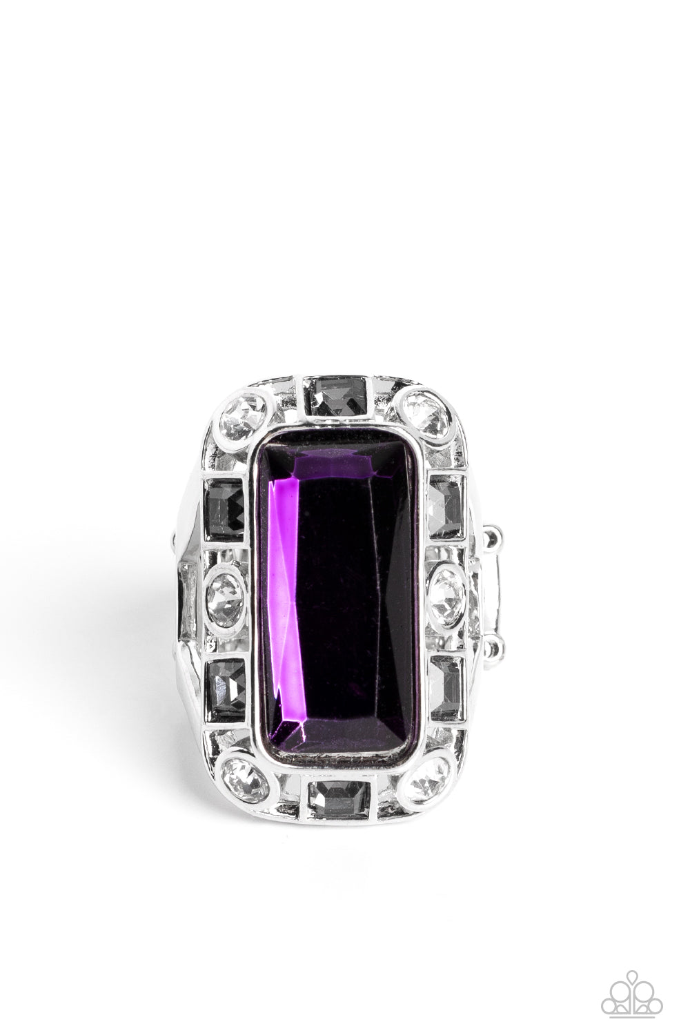 Paparazzi Radiant Rhinestones Purple Ring