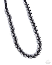 Load image into Gallery viewer, Paparazzi Rogue Renegade Black Necklace
