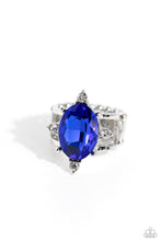 Load image into Gallery viewer, Paparazzi Sensational Sparkle Blue Ring
