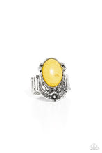 Load image into Gallery viewer, Paparazzi Serrated Style Yellow  Ring
