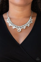 Load image into Gallery viewer, Paparazzi Knockout Queen Necklace White

