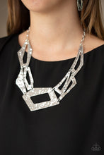 Load image into Gallery viewer, Paparazzi Break The Mold Silver Necklace
