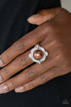 Load image into Gallery viewer, Paparazzi Ornamental Opulence Brown Ring
