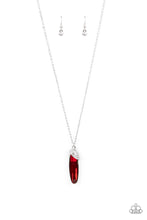 Load image into Gallery viewer, Paparazzi Spontaneous Sparkle Red Necklace
