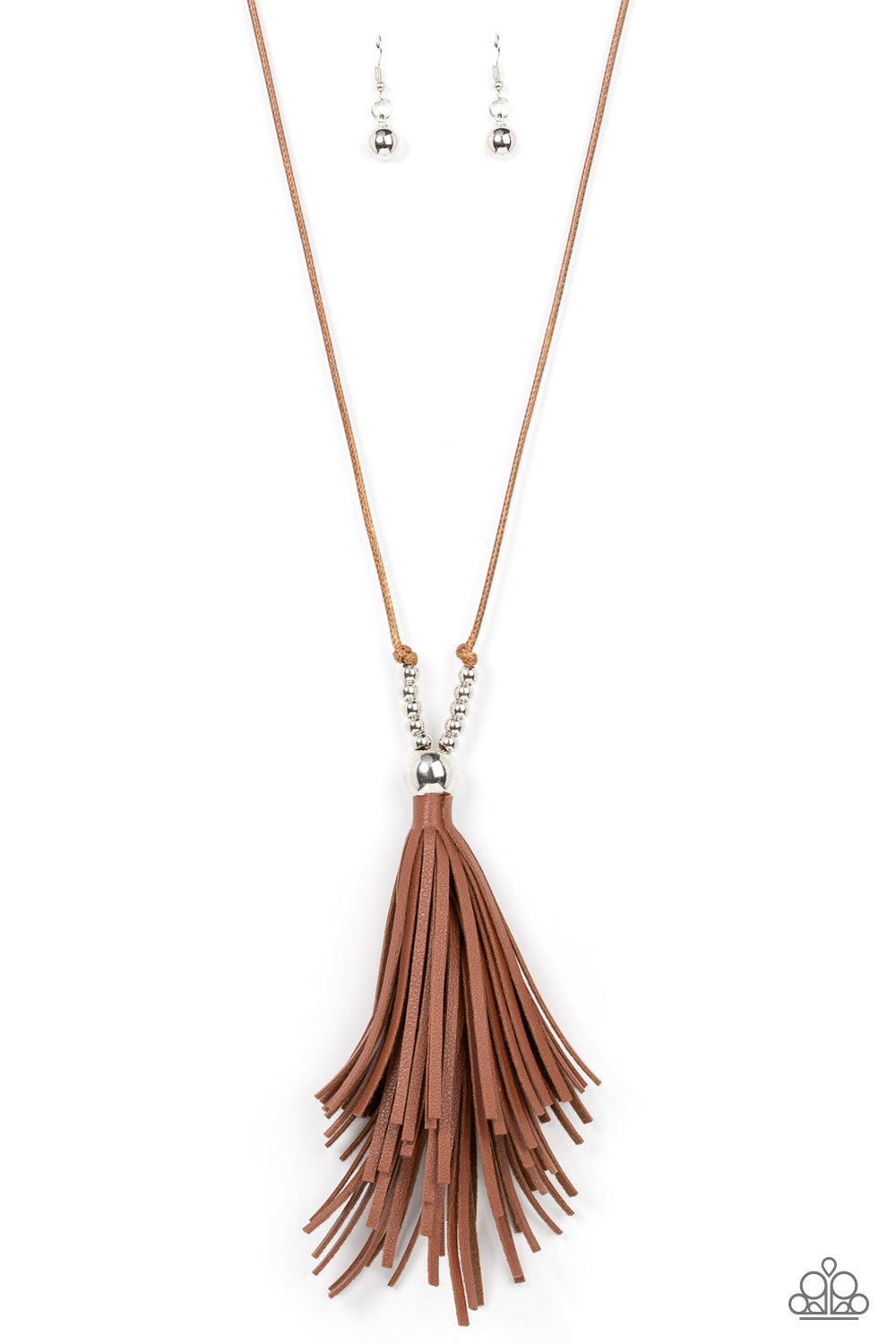 Paparazzi A Clean Sweep Brown Necklace