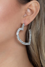 Load image into Gallery viewer, Paparazzi AMORE to Love White Earrings
