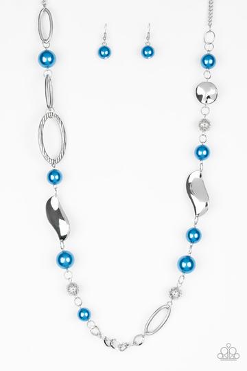All About Me Necklace - Blue