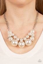 Load image into Gallery viewer, Paparazzi Challenge Accepted White Necklace
