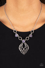 Load image into Gallery viewer, Paparazzi Contemporary Connections Purple Necklace
