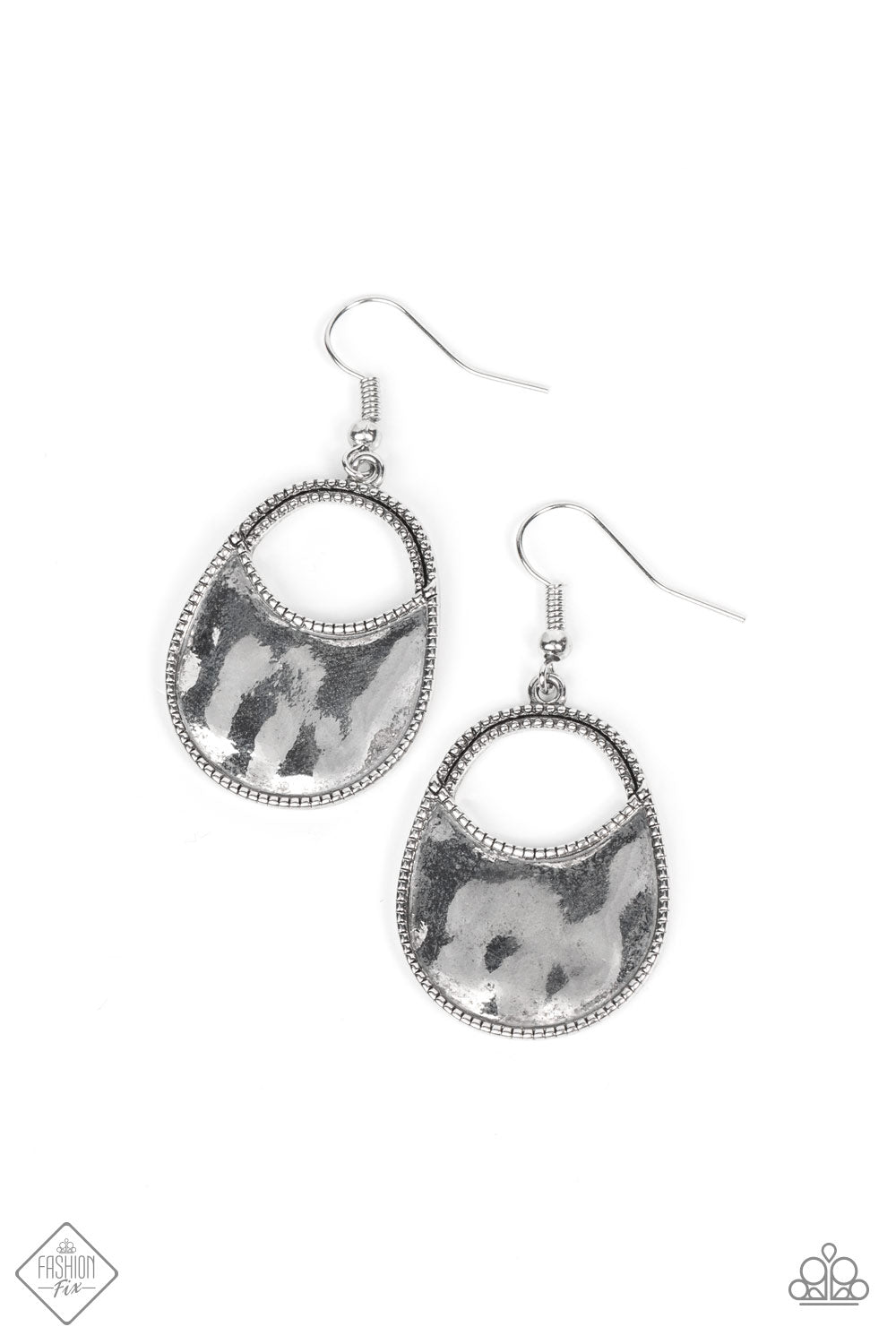 Paparazzi Rio Rancho Relic Silver Earrings