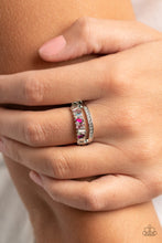 Load image into Gallery viewer, Paparazzi Fractal Fascination Pink Ring
