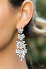 Load image into Gallery viewer, Paparazzi Frozen Fairytale White Earrings
