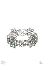 Load image into Gallery viewer, Paparazzi Regal Recognition Green Bracelet
