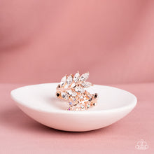 Load image into Gallery viewer, Paparazzi Glowing Gardenista Rose Gold Ring
