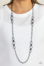 Load image into Gallery viewer, Paparazzi Have I Made Myself Clear? Black Necklace
