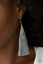 Load image into Gallery viewer, Paparazzi In Full PLUME Silver Earrings

