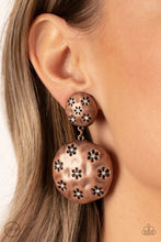Load image into Gallery viewer, Paparazzi Industrial Fairytale Copper Clip-on Earrings
