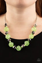 Load image into Gallery viewer, Paparazzi Island Ice Green Necklace
