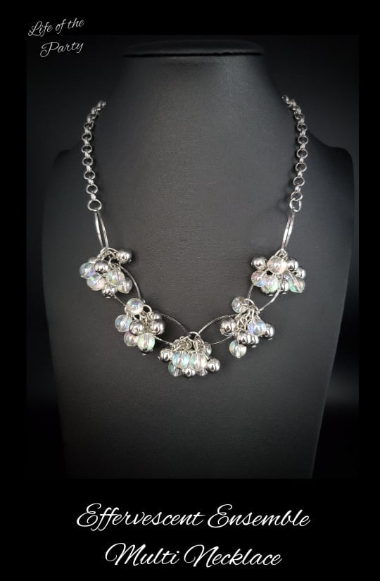 Paparazzi Effervescent Ensemble Multi Necklace - July Life of the Party Exclusive