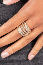 Load image into Gallery viewer, Paparazzi Knock-Out Opulence  Gold Ring
