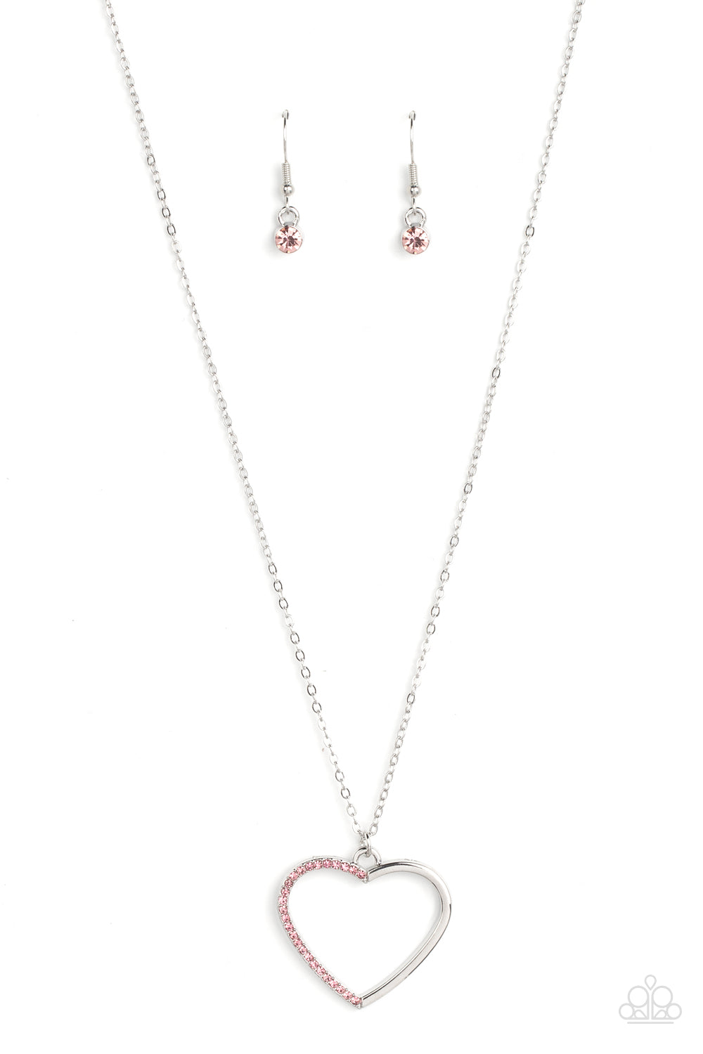 Paparazzi Love to Sparkle Pink Necklace
