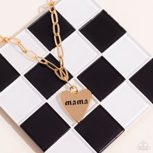 Load image into Gallery viewer, Paparazzi Mama Cant Buy You Love Gold Necklace
