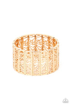 Load image into Gallery viewer, Paparazzi Ornate Orchards Gold Bracelet
