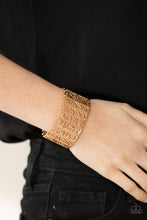 Load image into Gallery viewer, Paparazzi Ornate Orchards Gold Bracelet
