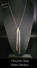 Load image into Gallery viewer, Paparazzi Out of the SWAY White Necklace
