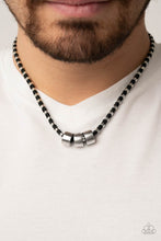 Load image into Gallery viewer, Paparazzi Pull The Ripcord Black Necklace
