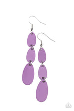 Load image into Gallery viewer, Paparazzi Rainbow Drops Purple Earrings
