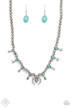 Load image into Gallery viewer, Paparazzi Luck Of The West Blue Necklace
