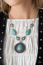 Load image into Gallery viewer, Paparazzi Saguaro Soul Trek Blue Necklace
