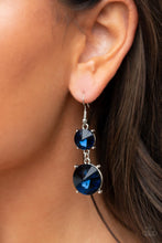 Load image into Gallery viewer, Paparazzi Sizzling Showcase  Blue Earrings
