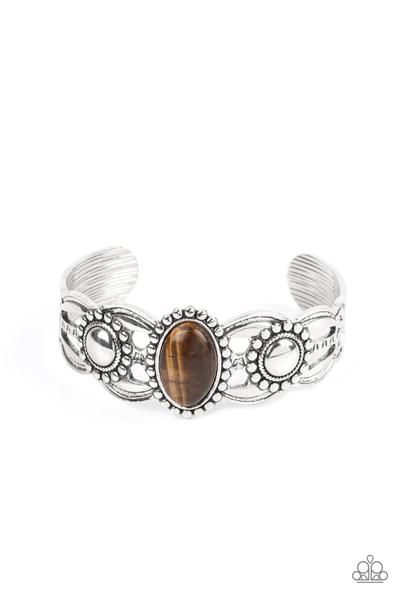 Paparazzi Solar Solstice Brown Bracelet