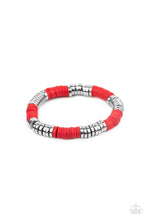 Load image into Gallery viewer, Paparazzi Stacked In Your Favor Red Bracelet
