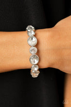 Load image into Gallery viewer, Still GLOWING Strong Bracelet - White Paparazzi Accessories
