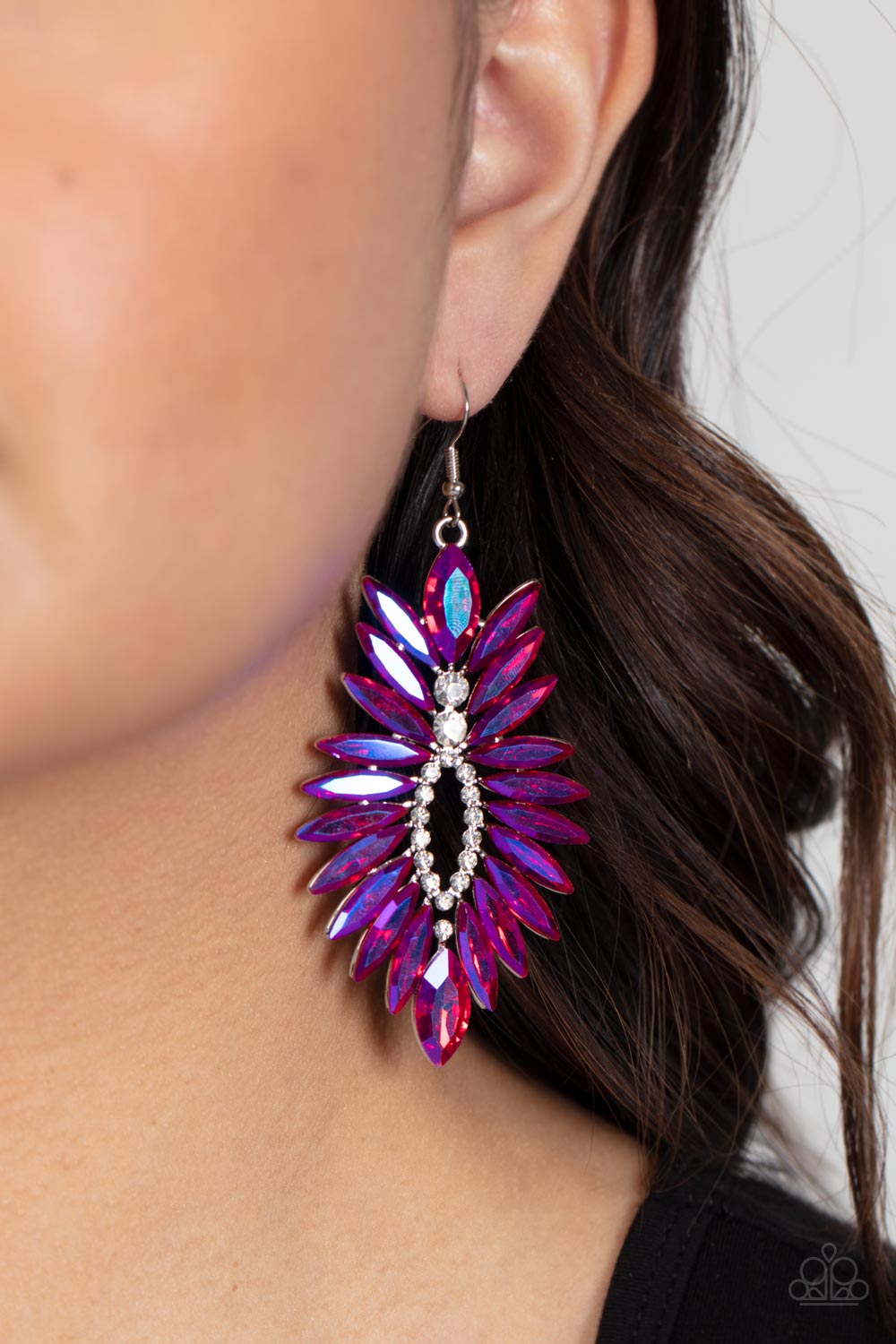 Paparazzi Turn up the Luxe Pink Earrings