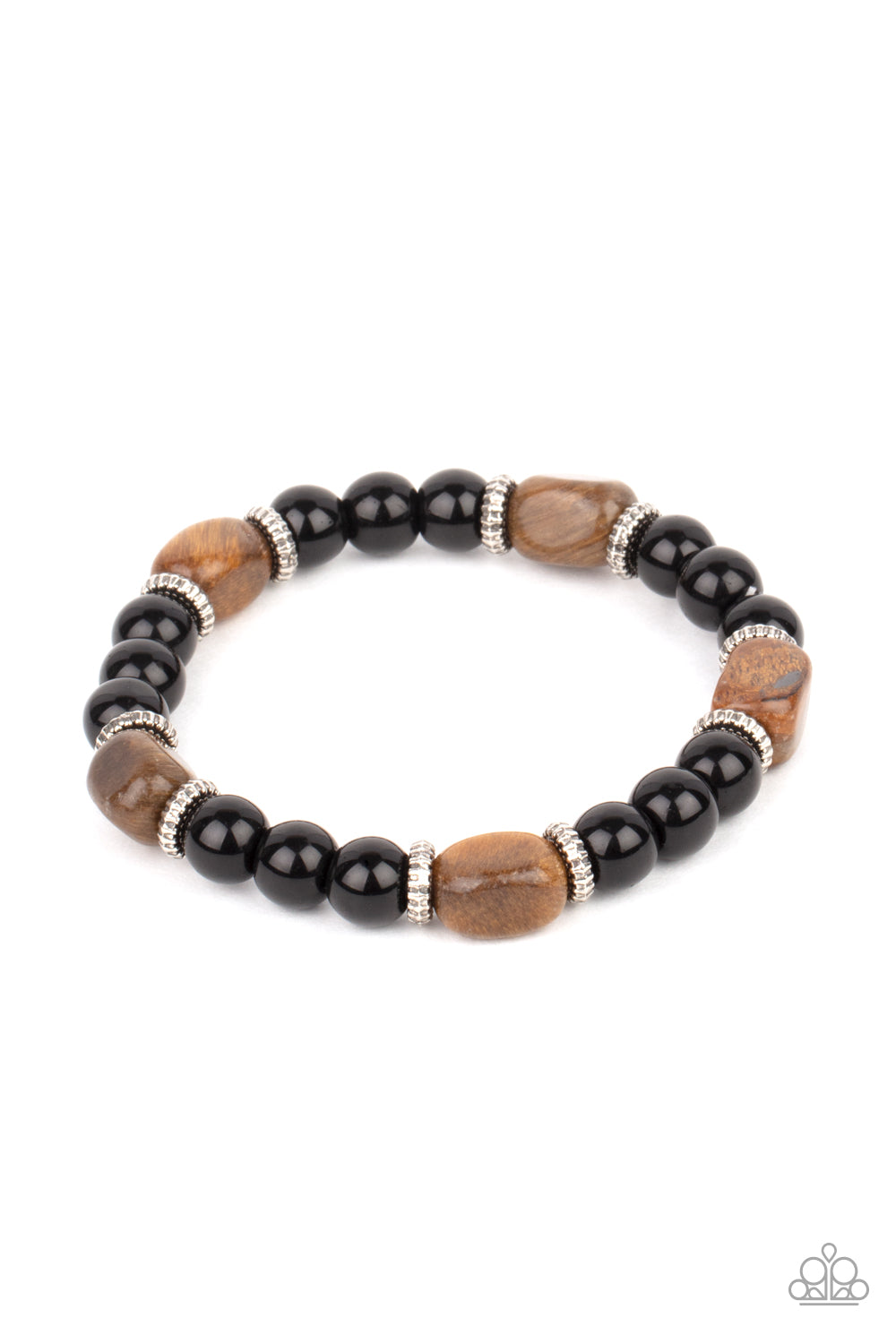 Paparazzi Unity Brown Bracelet