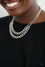 Load image into Gallery viewer, Paparazzi Urban Culture Silver Necklace
