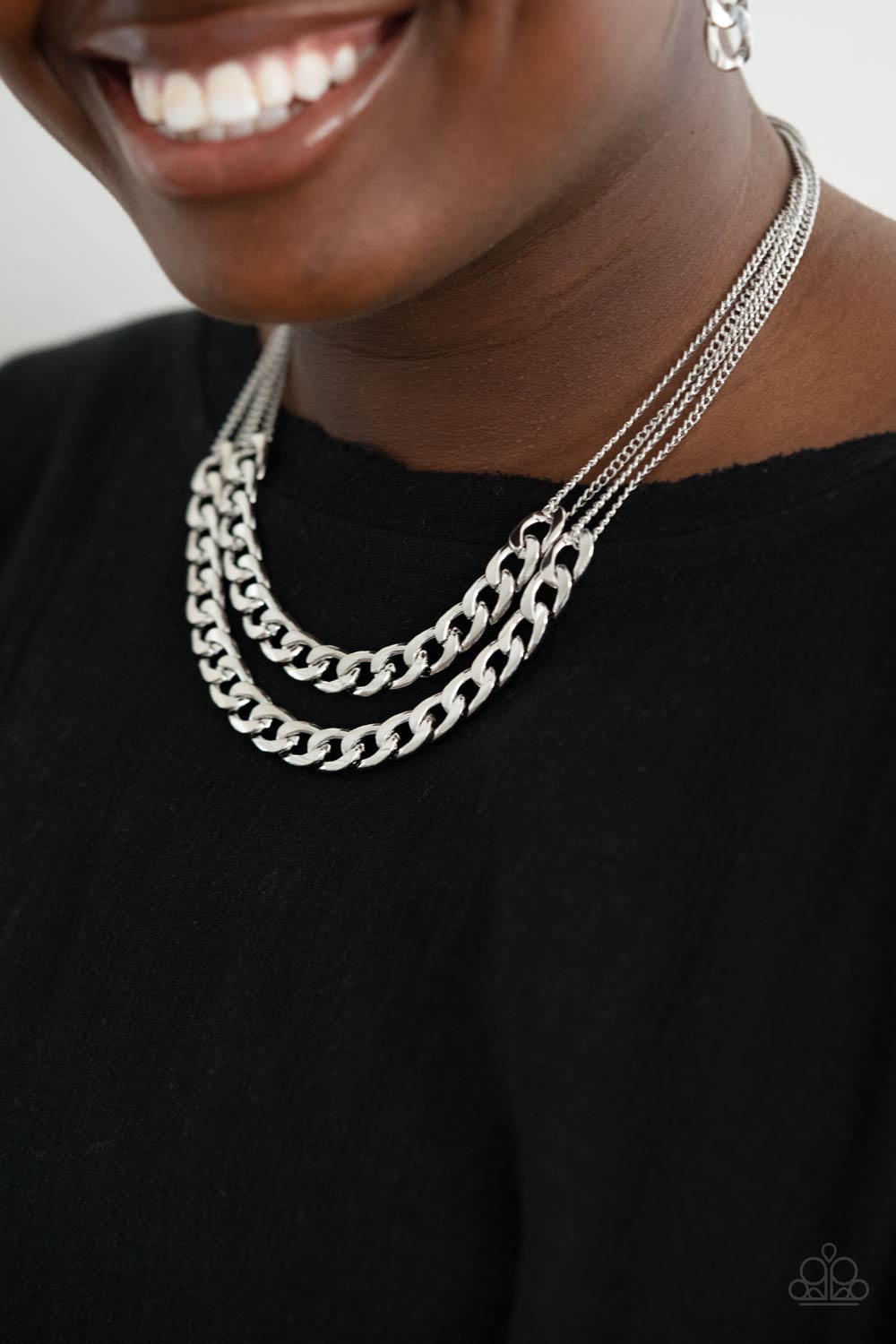 Paparazzi Urban Culture Silver Necklace